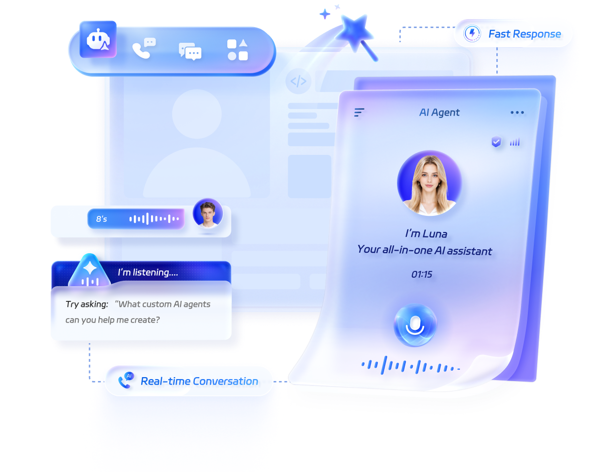 Build Real-Time Conversational AI Experiences with SDK & API