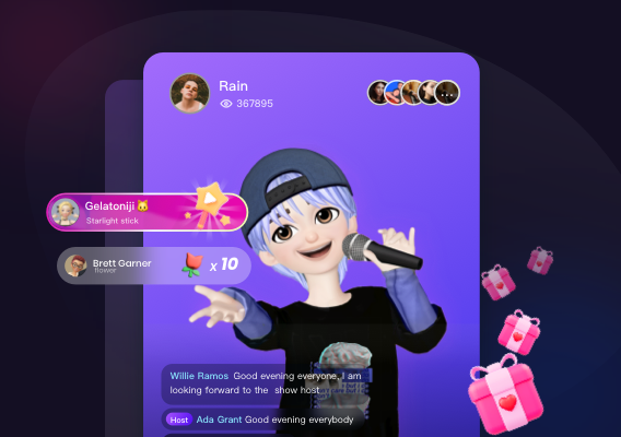 Virtual Live Streaming