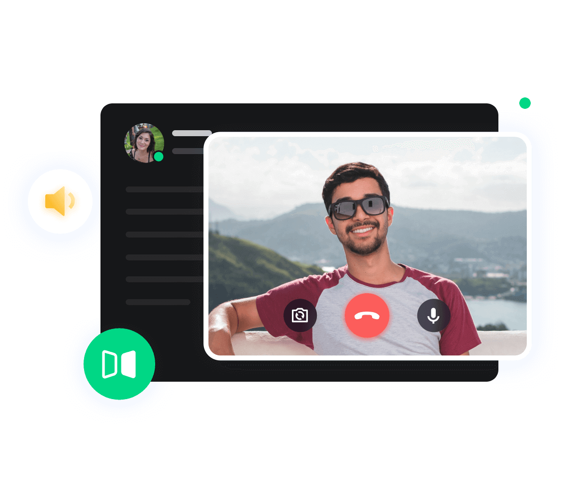 Voice and video calls