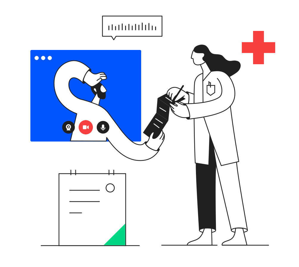Build your patient-first healthcare app with real-time communication